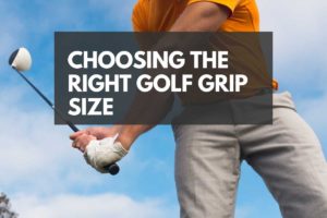 golf grip size