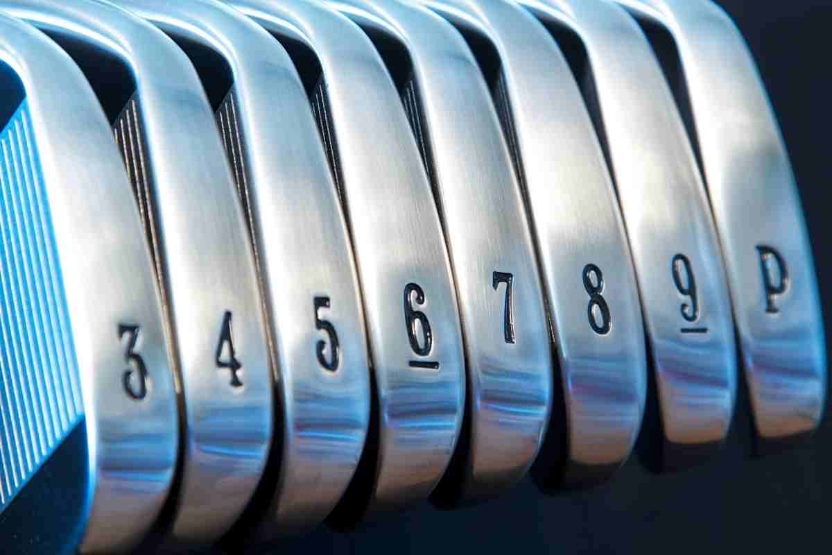 golf single length irons