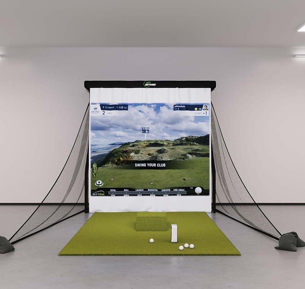 SkyTrak Bronze Golf Simulator Package