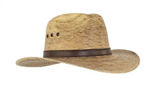 Rising Phoenix Industries Palm Leaf Straw Hat Wide Brim Fedora Golf Sun Hat