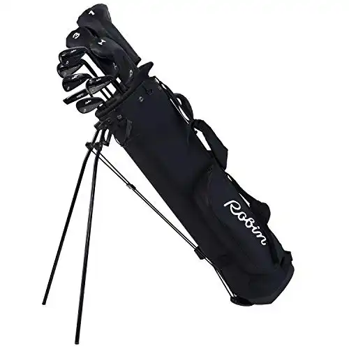 Robin Golf The Essentials - Complete Right-Handed Golf Clubs for Men 5'6"-6'2"