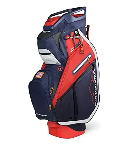 Sun Mountain Men's C130 14-Way Divided Golf Cart Bag