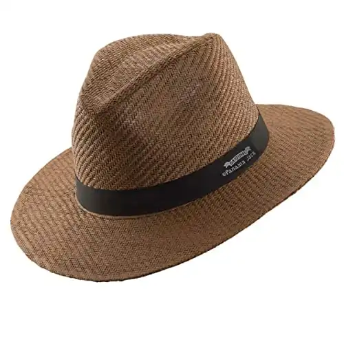 Panama Jack Matte Toyo Ribbon Safari Sun Hat