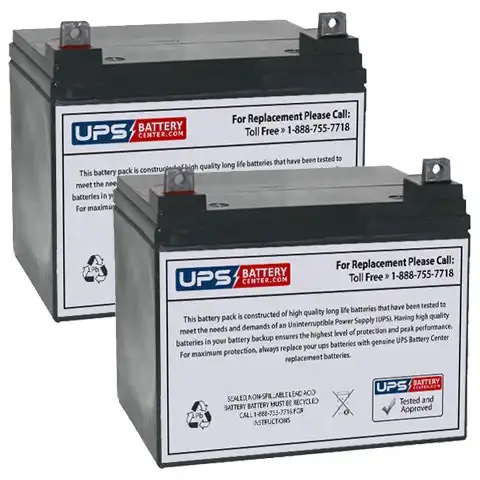 UPG UB12350 12V Battery – 2 pack